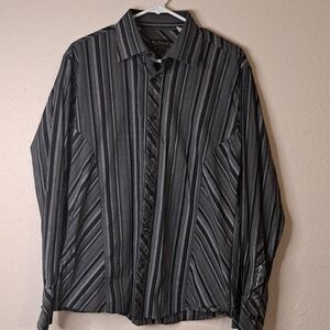 Ben Sherman black button down shirt